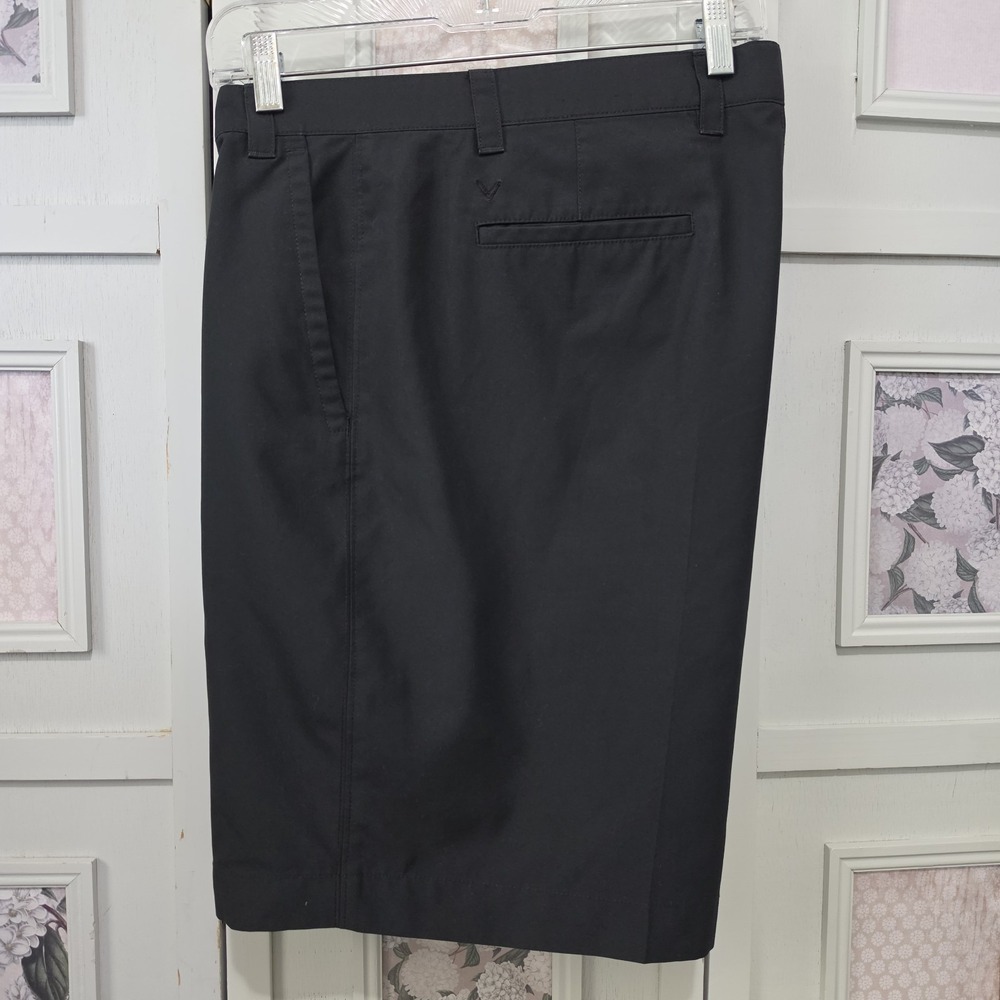 CALLAWAY Optimum Performance Black  Lightweight Golf Shorts Mens Size 42